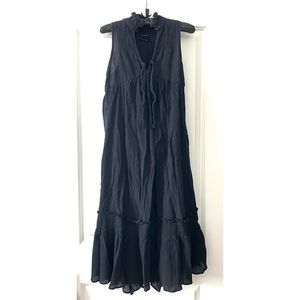 UO long black dress